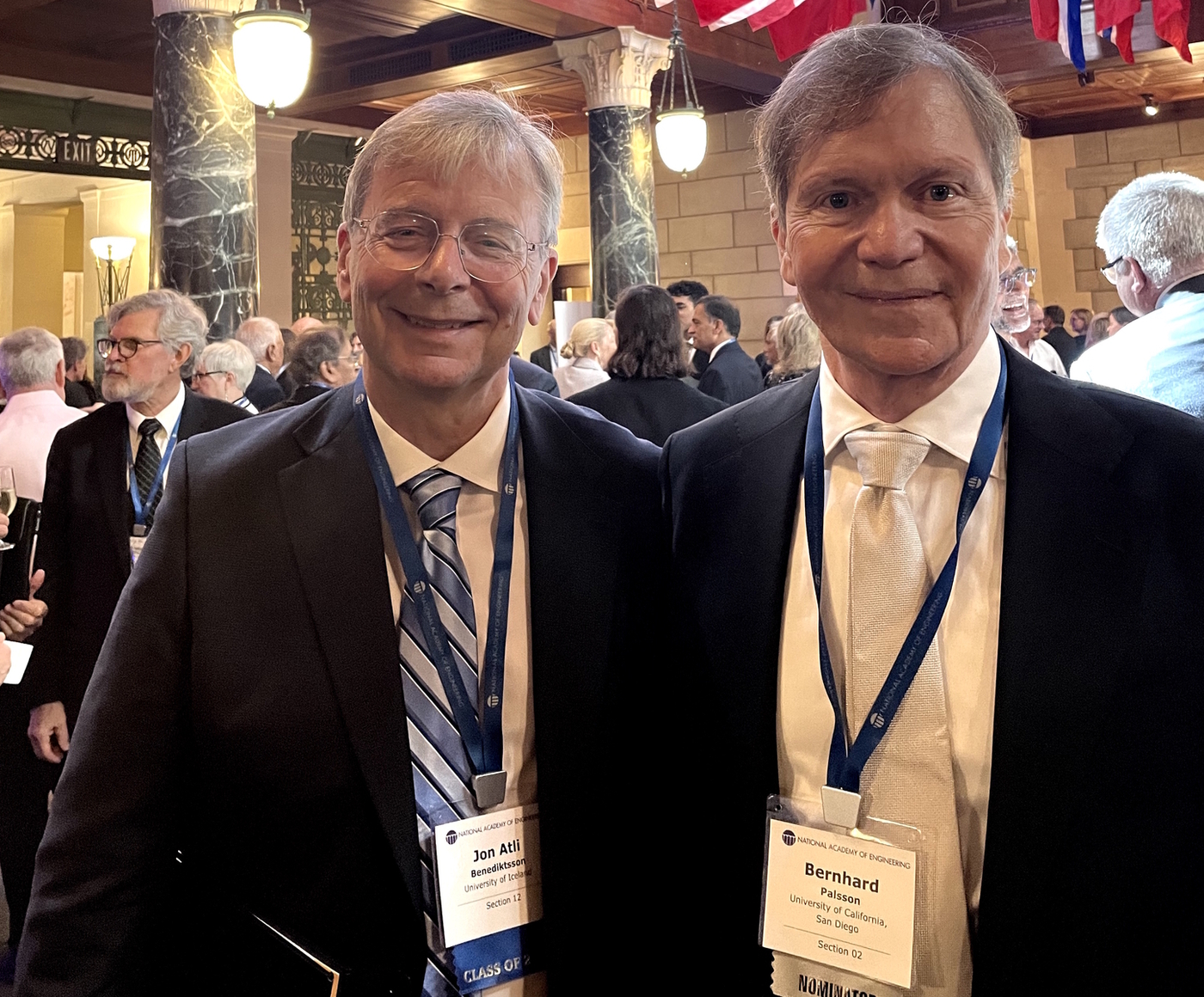 Jon atli og Bernhard