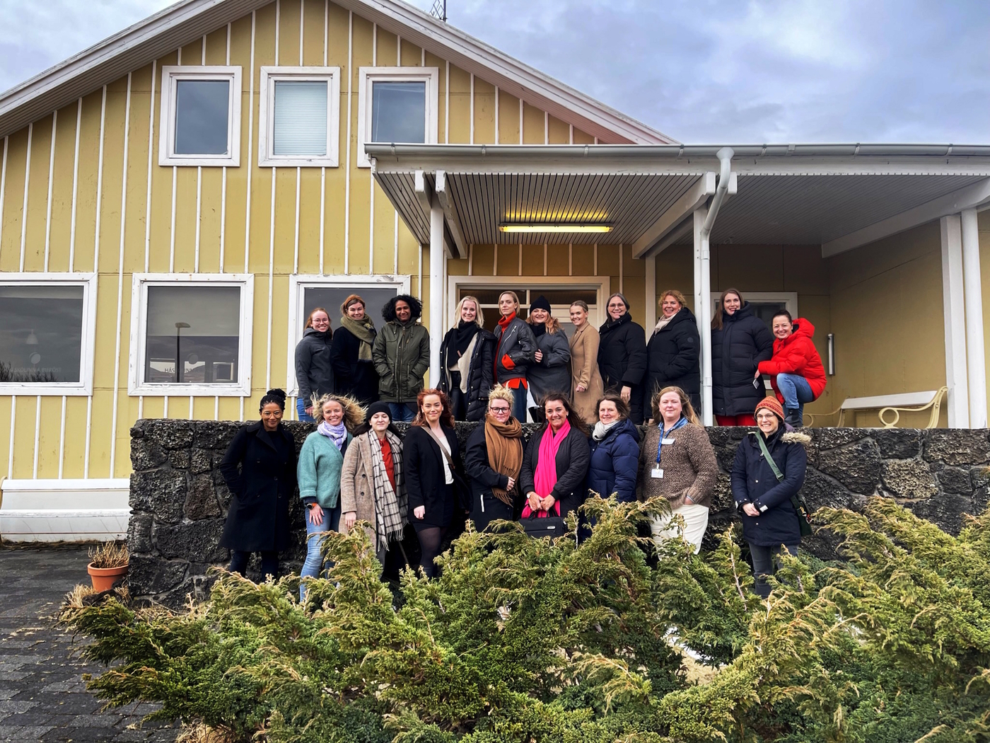 Þátttakendur í staðlotunni á Bifröst Þátttakendur í staðlotunni á Bifröst