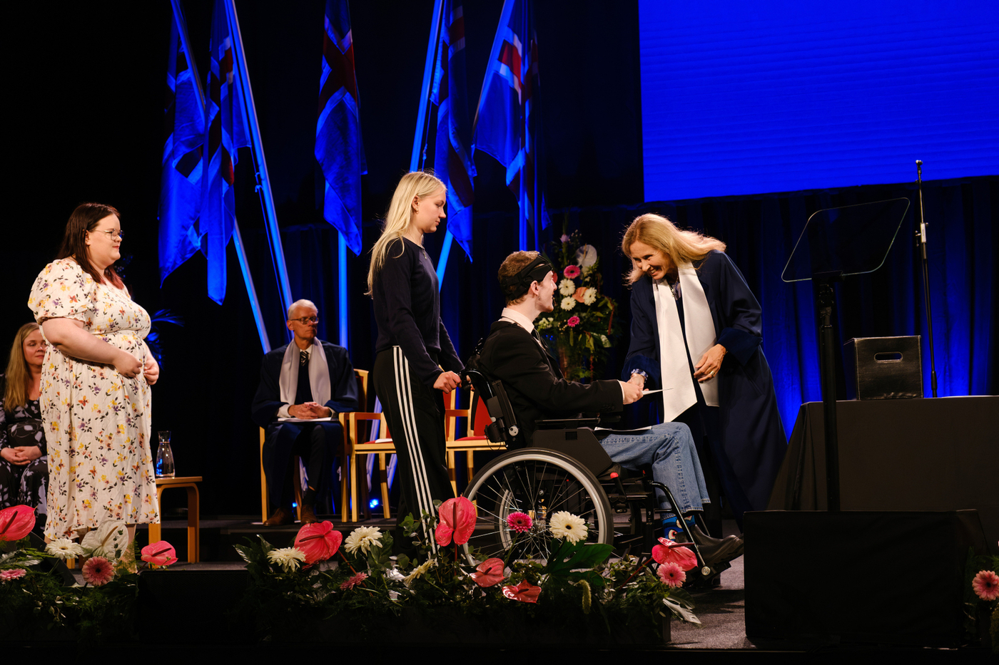 Brautskráning á Menntavísindasviði 14. júní 2025  MYND/Kristinn Ingvarsson