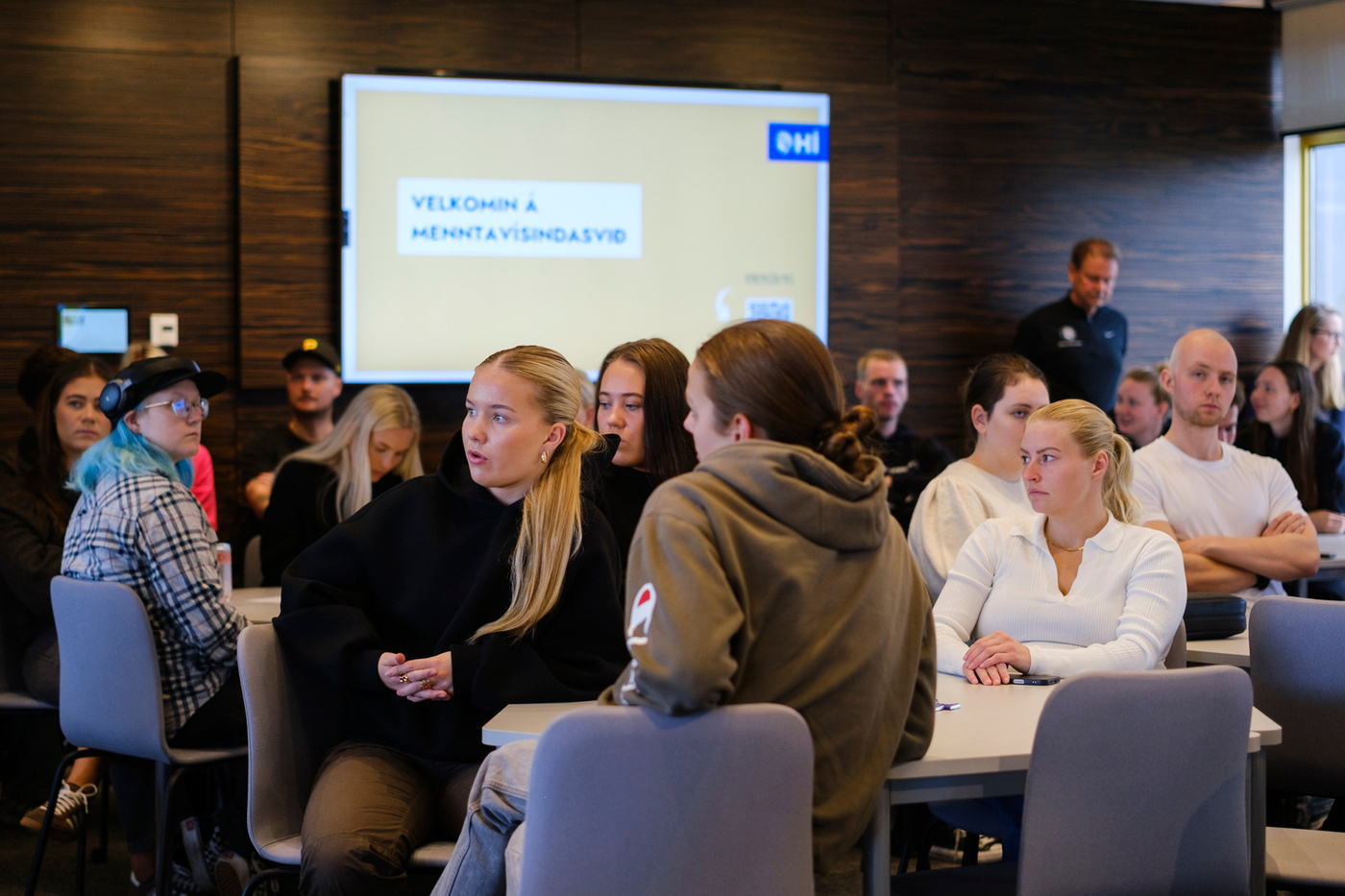 Móttaka nýnema á Menntavísindasviði í Sögu