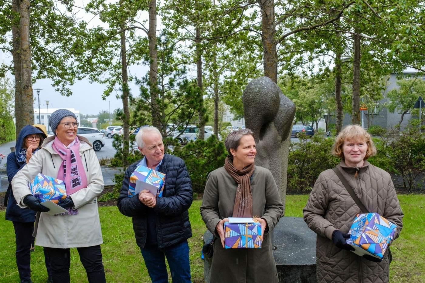 Jóna Guðbjörg Ingólfsdóttir, Gunnar Börkur Jónasson, Hanna Óladóttir og Ragnheiður Júníusdóttir.