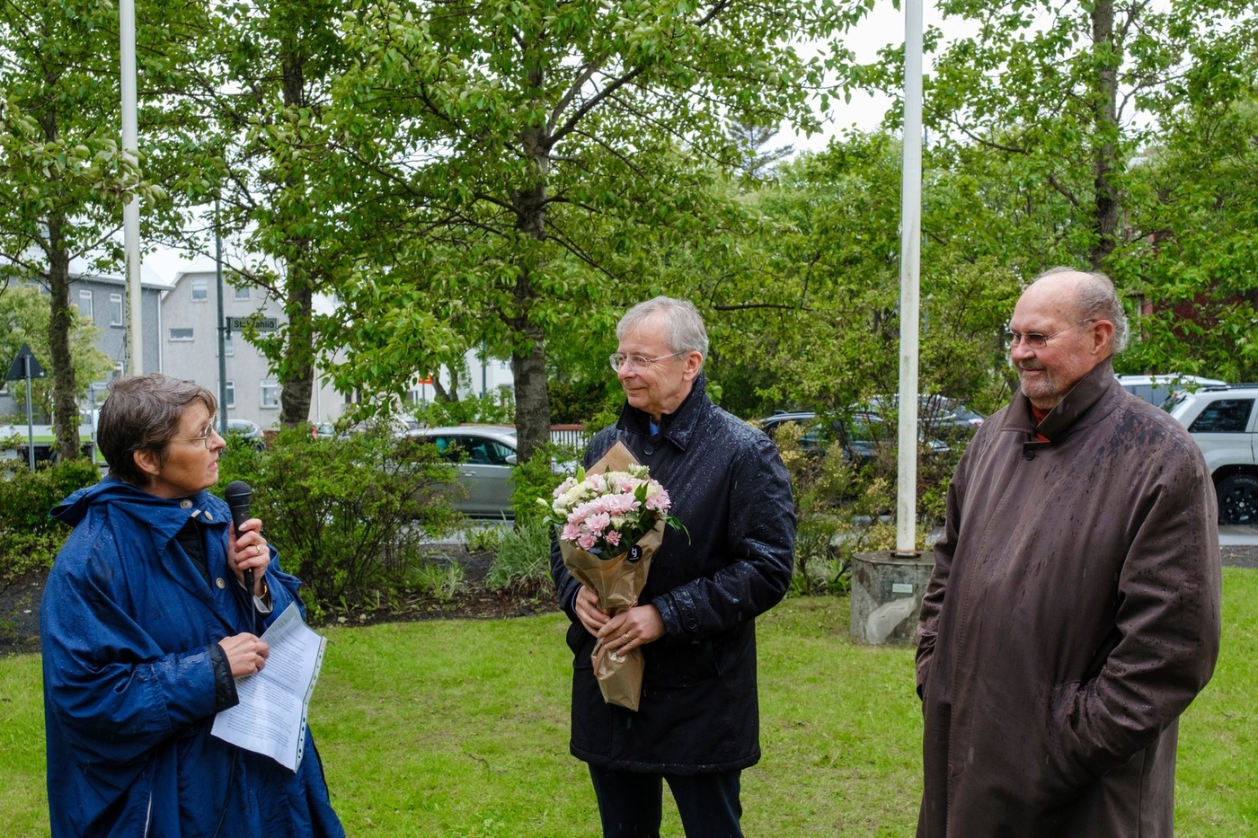 Kolbrún Þ. Pálsdóttir, Jón Atli Benediktsson og Ólafur Proppé