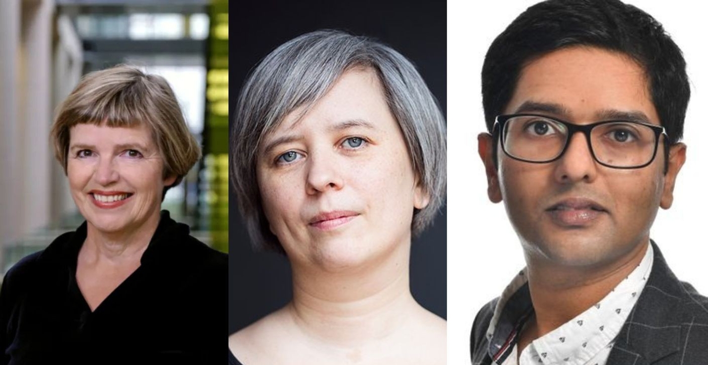 Annadís G. Rúdolfsdóttir, Auður Magndús Auðardóttir og Utsa Mukherjee Annadís G. Rúdolfsdóttir, Auður Magndús Auðardóttir og Utsa Mukherjee