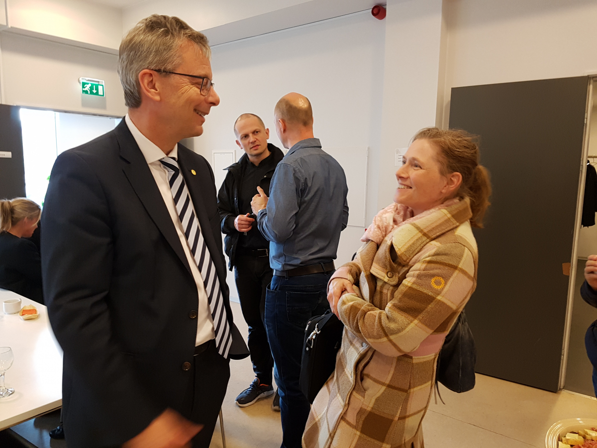 Mikill áhugi er á auknu samstarfi skólanna. ""