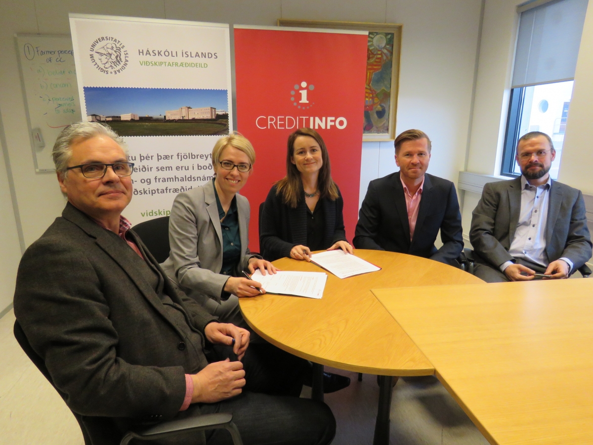 Runólfur Smári Steinþórsson, Guðrún Johnsen, Brynja Baldursdóttir, Hákon Stefánsson og Daði Már Kristófersson. Runólfur Smári Steinþórsson, Guðrún Johnsen, Brynja Baldursdóttir, Hákon Stefánsson og Daði Már Kristófersson.