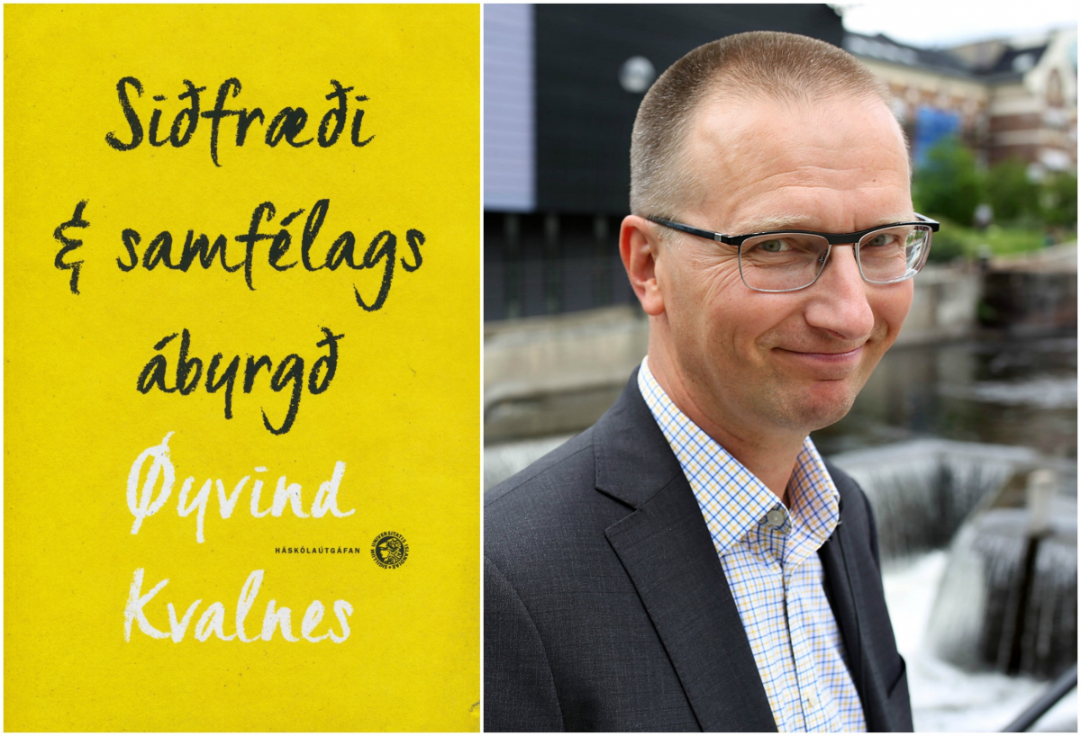 Siðfræðistofnun og Háskólaútgáfan hafa gefið út bókina Siðfræði og samfélagsábyrgð í íslenskri þýðingu Jóns Ólafssonar prófessors. Af því tilefni flytur höfundur bókarinnar, Øyvind Kvalnes, dósent í viðskiptasiðfræði við Handelshøyskolen í Osló, fyrirlestur í Þjóðminjasafninu miðvikudaginn 9. nóvember kl. 16. Øyvind Kvalnes