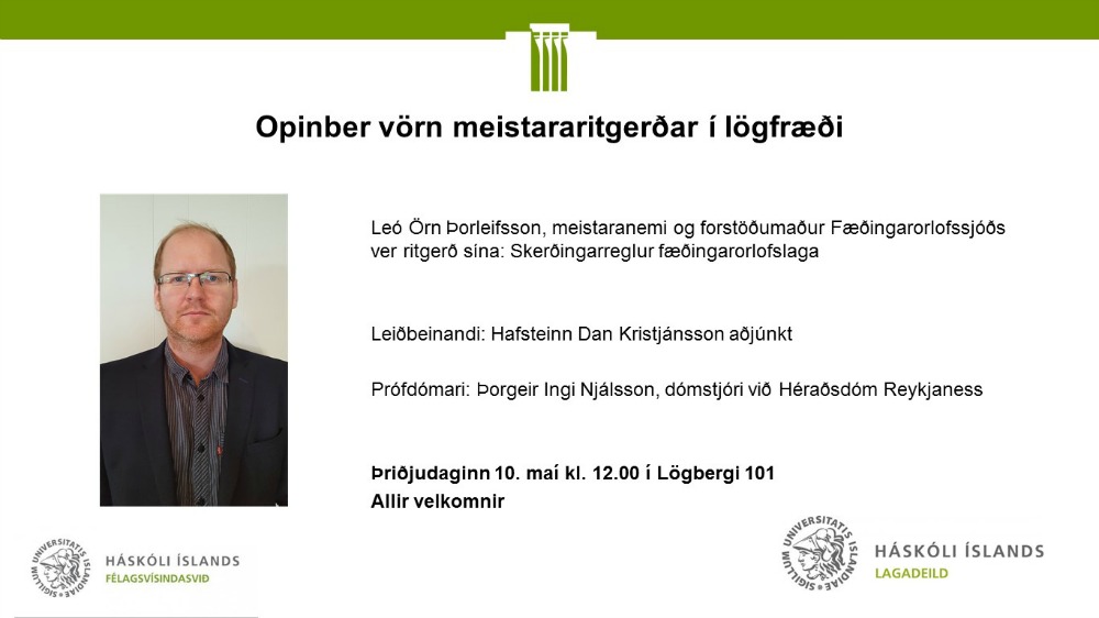 Leó Örn Þorleifsson Leó Örn Þorleifsson