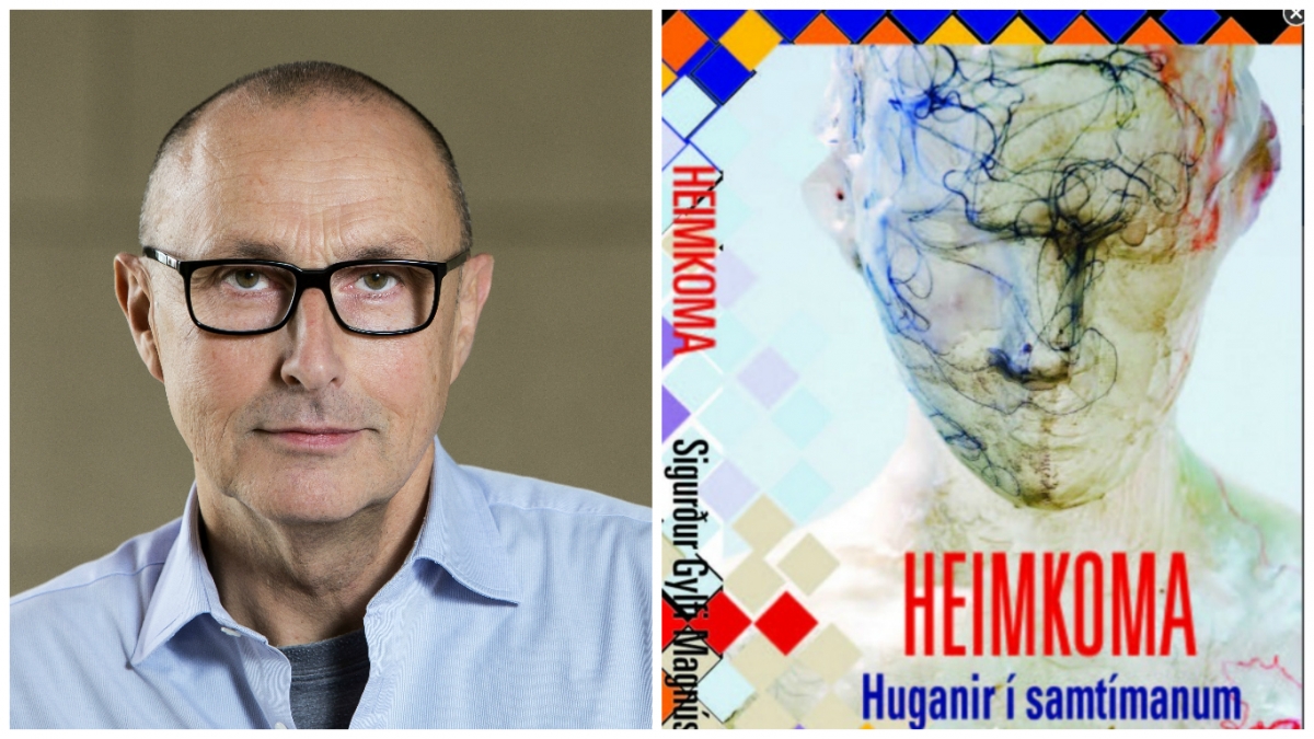 Bókin Heimkoma hefur að geyma áður birtar greinar sem eru stuttar ádrepur eða ritdómar um menn, málefni, sagnfræðileg álitamál eða bækur. Í bókinni er einnig birt samtal Sigurðar Gylfa og Hilmu Gunnardóttur sagnfræðings frá árinu 2005 um akademísk álitamál. Sigurður Gylfi Magnússon prófessor og forsíða bókarinnar Heimkoma.