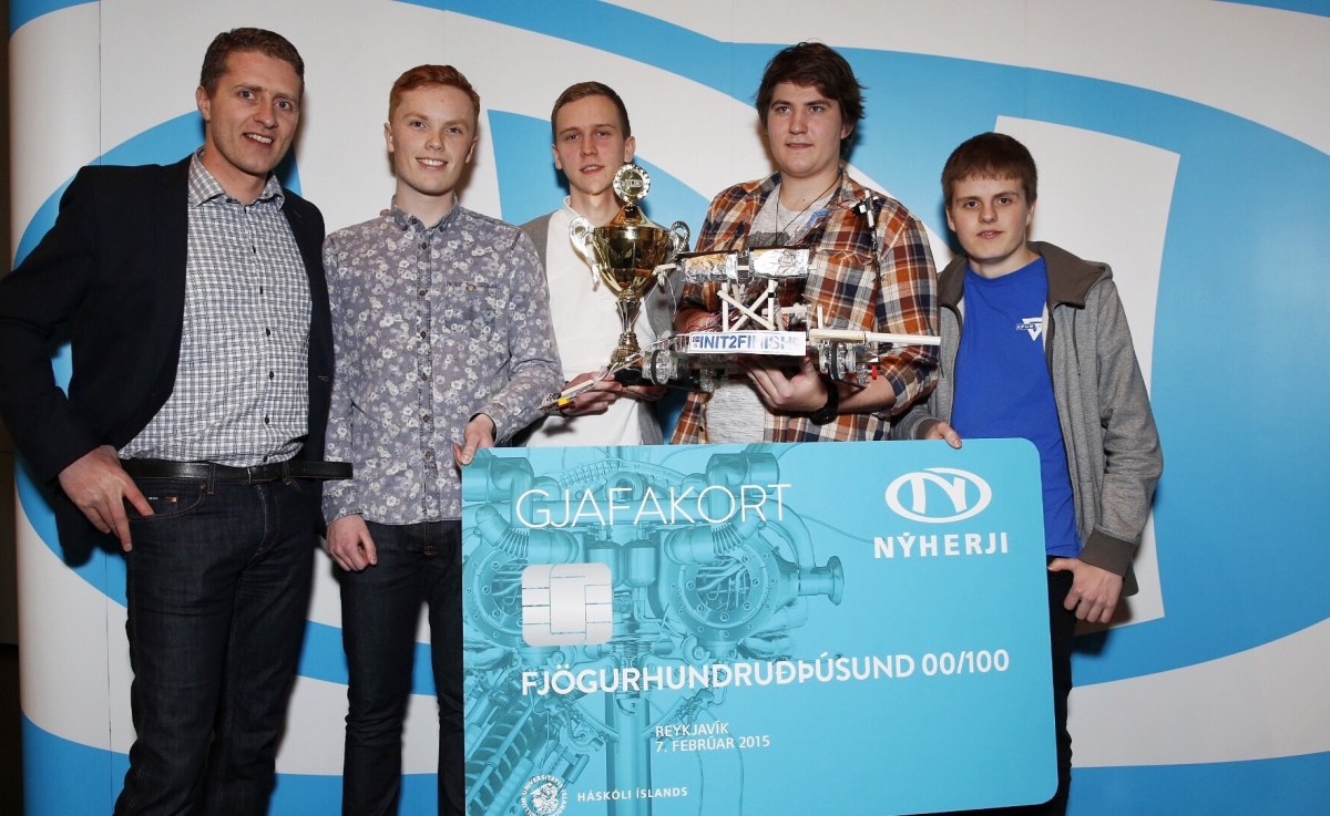 Sigurliðið í Hönnunarkeppni véla- og iðnaðarverkfræðinema, INIT2FINISH