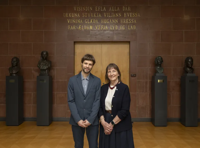 Christian Klopoch og Anna Guðrún