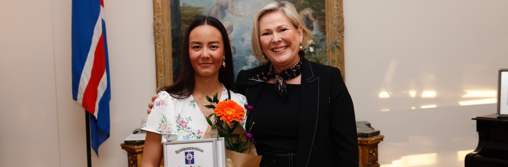 Nemi í jarðfræði hlýtur Nýsköpunarverðlaun forseta Íslands - á vefsíðu Háskóla Íslands