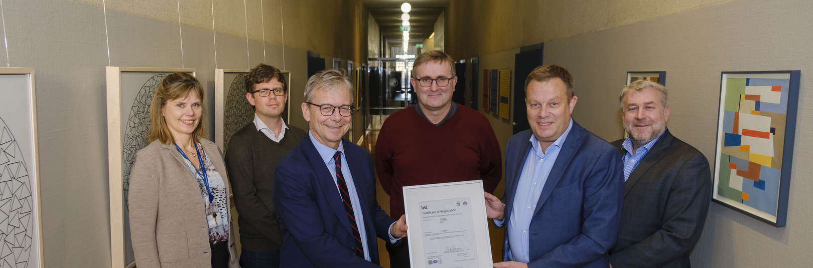 HÍ fær fyrstur norrænna háskóla vottun um upplýsingaöryggi - á vefsíðu Háskóla Íslands