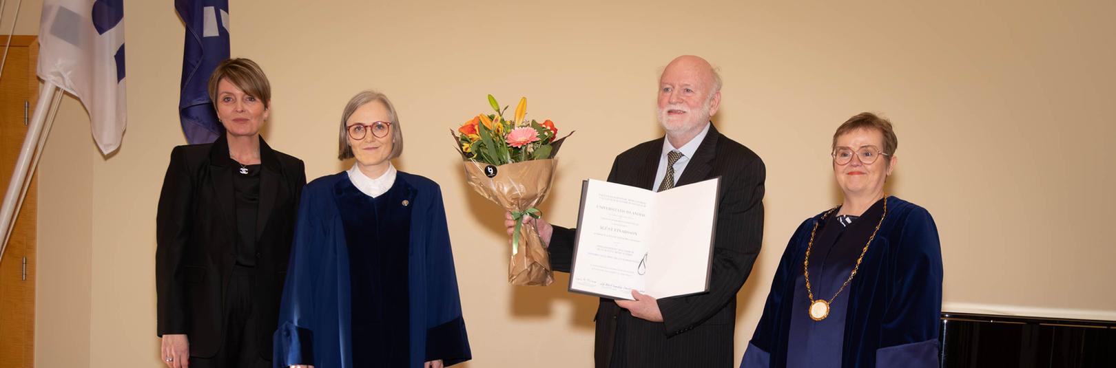 Ágúst Einarsson hlýtur heiðursdoktorsnafnbót við Viðskiptafræðideild - á vefsíðu Háskóla Íslands