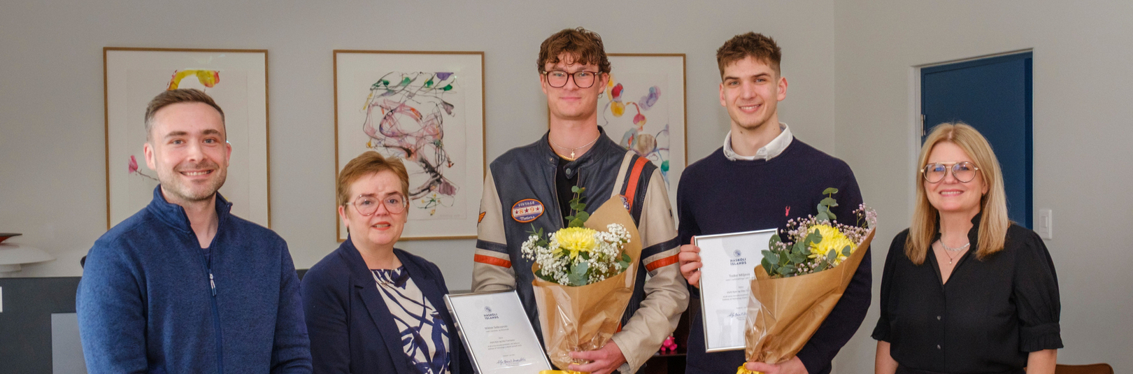 Á leið til sumarrannsókna við Caltech-háskóla 