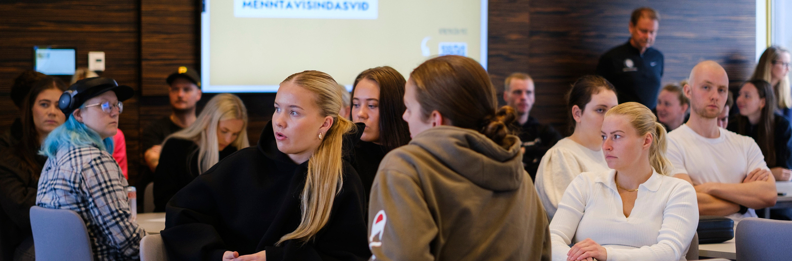 Móttaka nýnema á Menntavísindasviði í Sögu