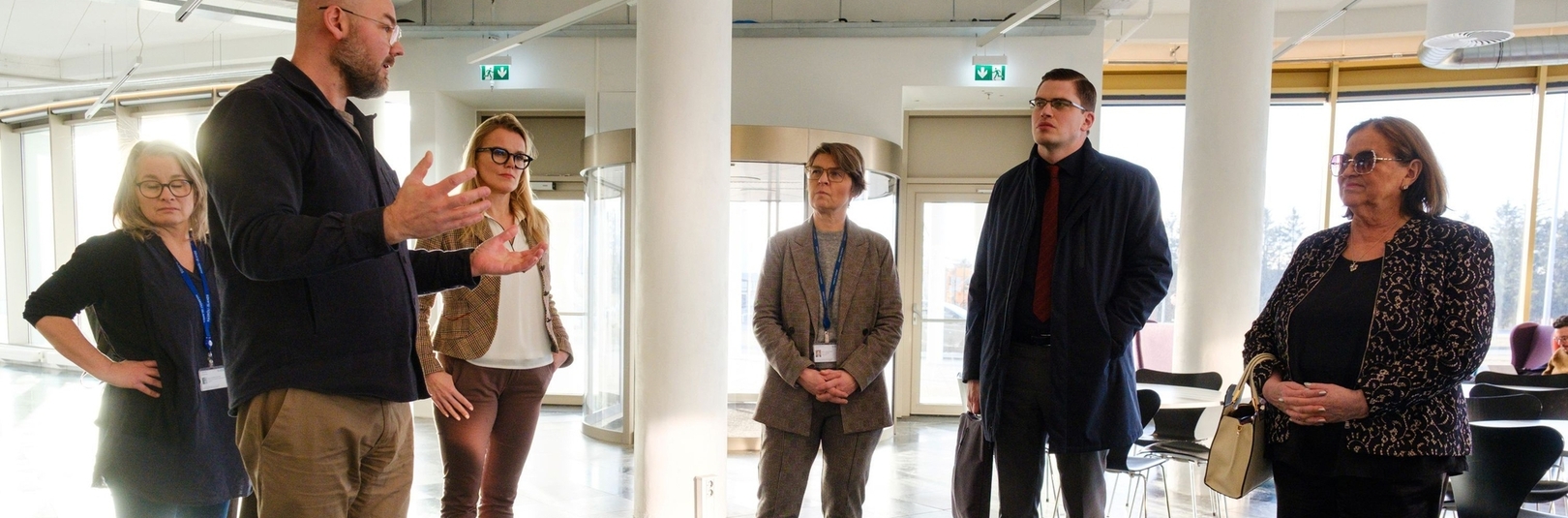 Mennta- og barnamálaráðherra í heimsókn í Sögu - á vefsíðu Háskóla Íslands