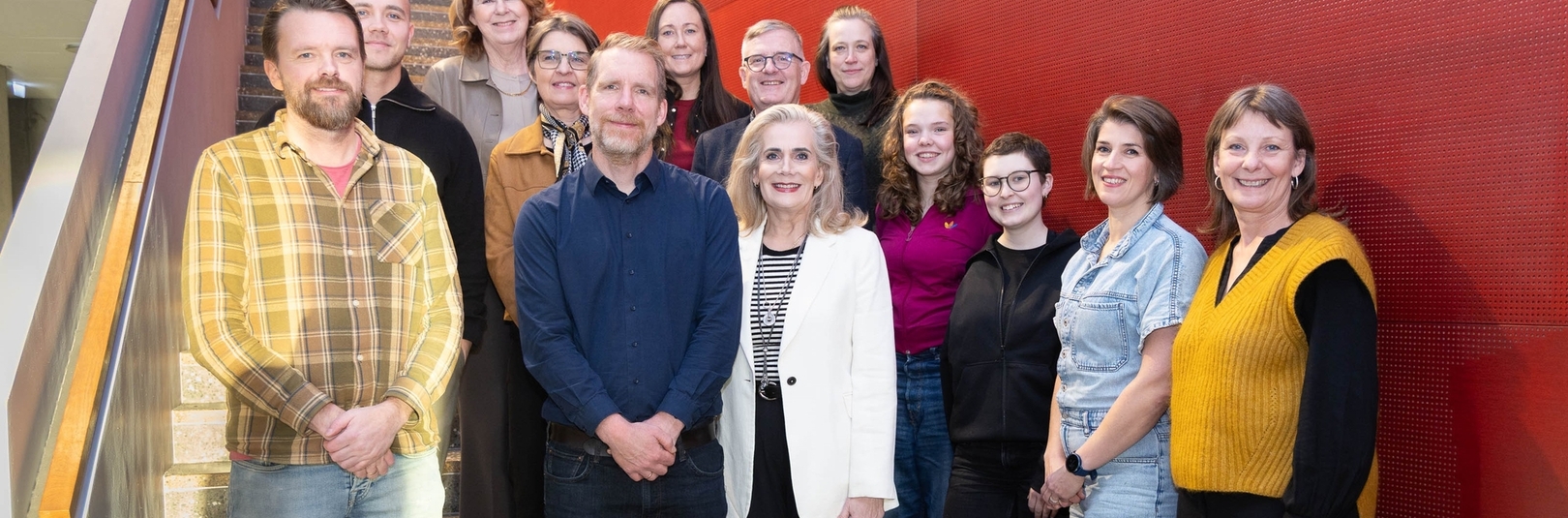 Hópinn sem hélt erindi á málþingi Íslensku æskulýðsrannsóknarinnar. MYND/Tryggvi Már Gunnarsson