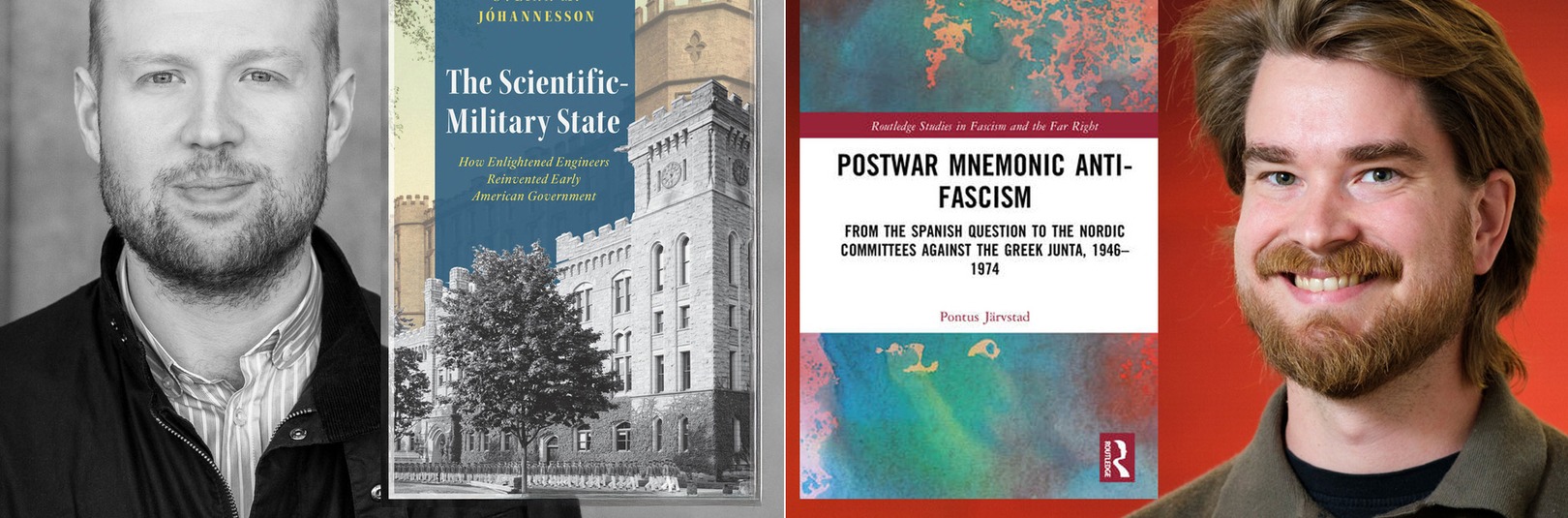 Bókakynning: Postwar Mnemonic Anti-Fascism og The Scientific Military State - á vefsíðu Háskóla Íslands