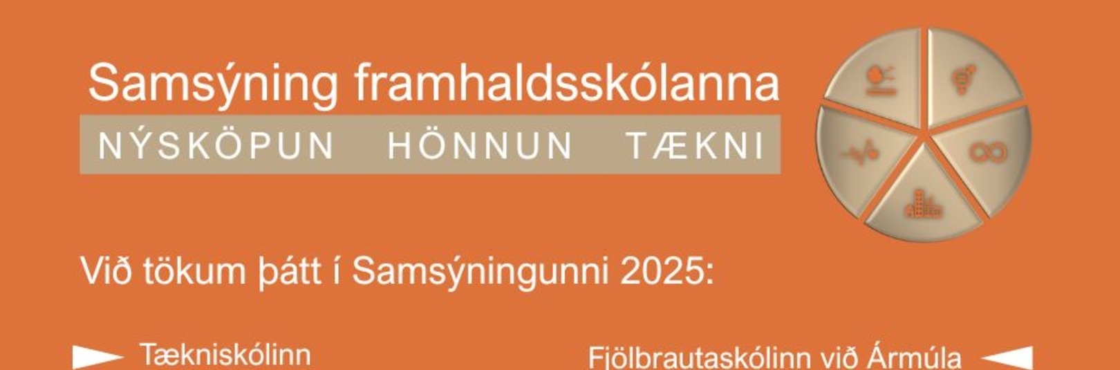 Samsýning framhaldsskólanna - á vefsíðu Háskóla Íslands