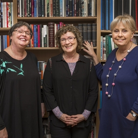 Ásdís Egilsdóttir, Dagný Kristjánsdóttir og Bryndís Benediktsdóttir