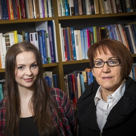 Hrafnhildur Snæfríðar- og Gunnarsdóttir og Rannveig Traustadóttir