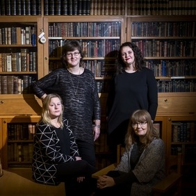 Ólöf Magnúsdóttir, Svanhvít Tryggvadóttir, Sólrún Ingvadóttir og Kristín Mjöll Jakobsdóttir