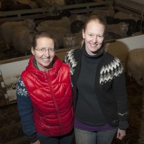 Sigríður Hjartardóttir og Þorbjörg Einarsdóttir