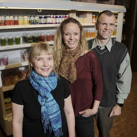 Unnur Björk Arnfjörð, Anna Sigríður Ólafsdóttir og Sigurbjörn Árni Arngrímsson