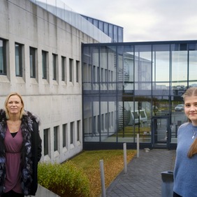Þórhildur Jetzek og Erla Björg Sigurðarsdóttir
