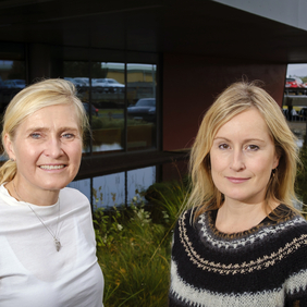Hrönn Harðardóttir og Unnur Valdimarsdóttir