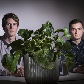 Ragnar Atli Tómasson og Johan Sindri Hansen