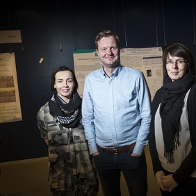 Laufey Hrólfsdóttir, Þórhallur Ingi Halldórsson og Ingibjörg Gunnarsdóttir 