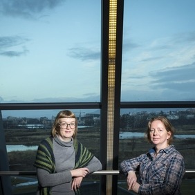 Guðbjörg R. Jóhannesdóttir og Edda R.H. Waage