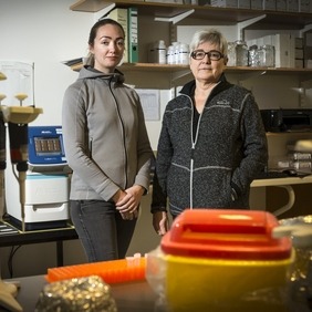 Heiða Sigurðardóttir og Sigríður Guðmundsdóttir