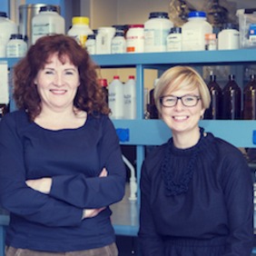 Margrét Þorsteinsdóttir og Sesselja S. Ómarsdóttir