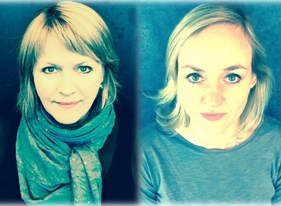 Auður Gunnarsdóttir og Eva Þyri Hilmarsdóttir