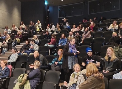 Nemendur í námskeiði tengt Arctic Circle