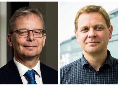 Jón Atli Benediktsson og Magnús Tumi Guðmundsson