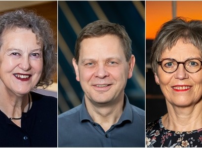 Prófessorarnir Auður Hauksdóttir, Magnús Tumi Guðmundsson og Guðbjörg Linda Rafnsdóttir verða fulltrúar Íslands í stýrihópi nýs dansk-íslensks rannsóknaseturs um hafið, loftslag og samfélag sem er verið að setja á laggirnar um þessar mundir í nafni Margrétar Danadrottningar og Vigdísar Finnbogadóttur, fyrrverandi forseta Íslands.