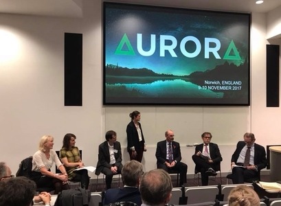 Frá umræðufundi Aurora-samstarfsnetsins um stöðu hug- og félagsvísinda.