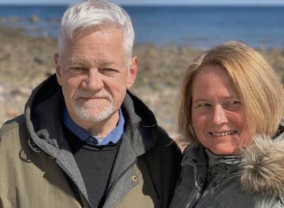 "Einar Árnason og Katrín Halldórsdóttir"