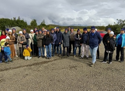 Gestir á ráðstefnunni á ferð um landið