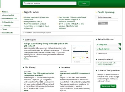 Mynd af Evrópuvefnum