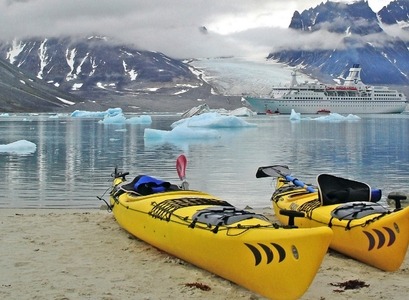 Kajakar á norðurslóðum
