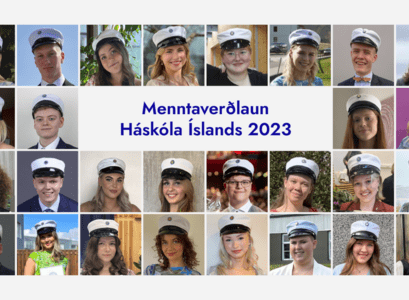Handhafar Menntaverðlauna Háskóla Íslands 2023
