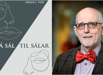 Kápa bókarinnar og Jörgen Pind