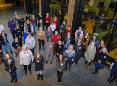 Þátttakendur, mentorar og skipuleggjendur AWE-hraðalsins