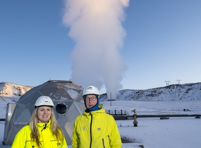 "Edda Sif Pind Aradóttir og Sigurður Reynir Gíslason"