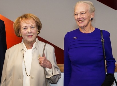 "Hið danskt-íslenska rannsóknasetur er sett á laggirnar í tilefni af 80 ára afmæli Margrétar Danadrottningar og 90 ára afmæli Vigdísar Finnbogadóttur, fyrrverandi forseta Íslands. MYND/Kristinn Ingvarsson"