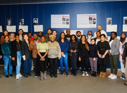 Nemendur Jafnréttisskólans GRÓ GEST ásamt kennurum sínum. 
